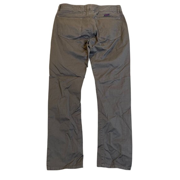 Untuckit Men's Pants 30x28 Measured Gray 98% Pima Cotton 2% Spandex Straight Fit - Picture 2 of 14